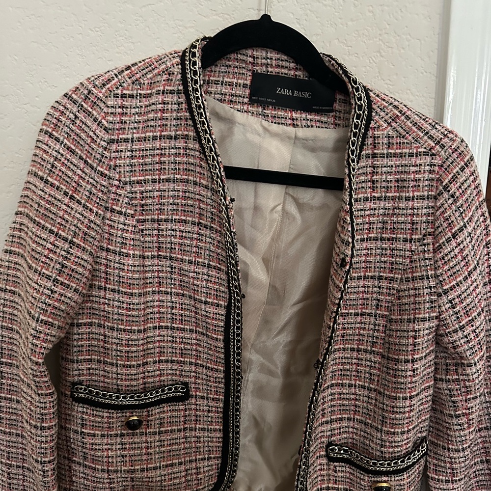 Zara blazer Tweed